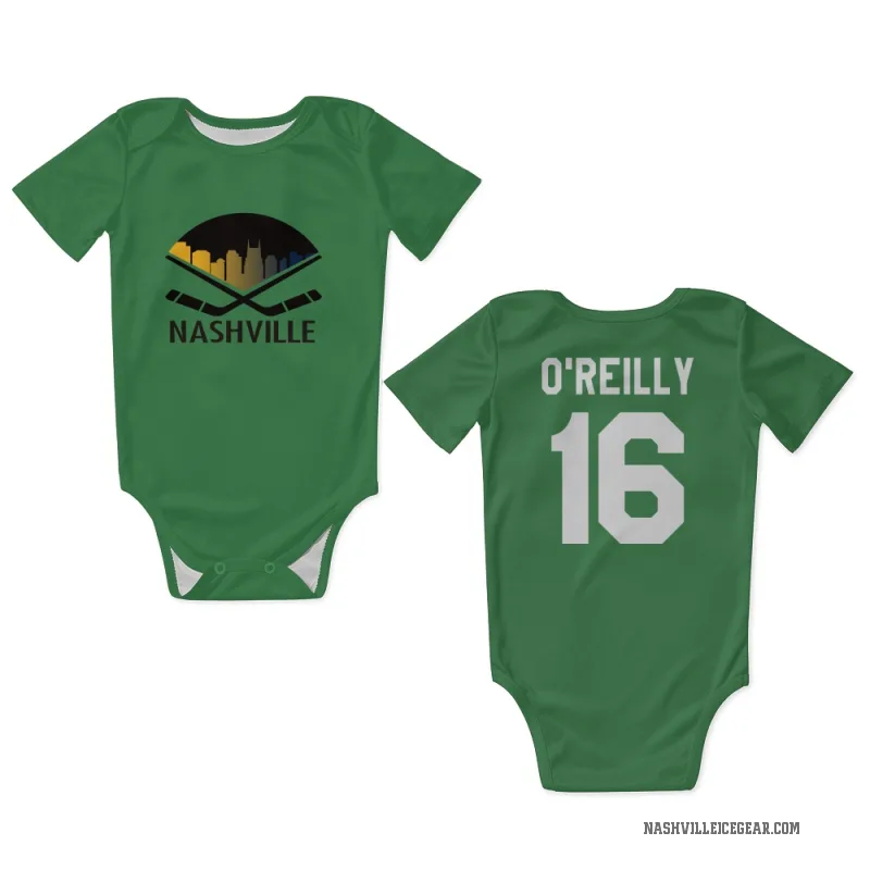 Cal O'Reilly  Green Nashville Predators  Newborn & Infant Bodysuit