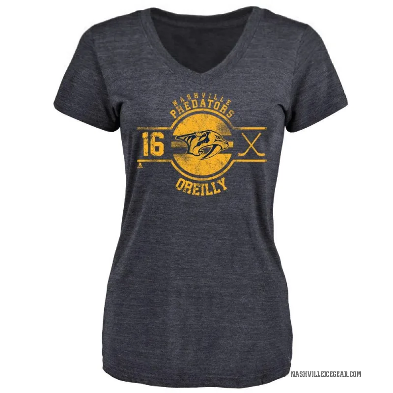 Cal O'Reilly Women's Navy Nashville Predators Insignia T-Shirt -
