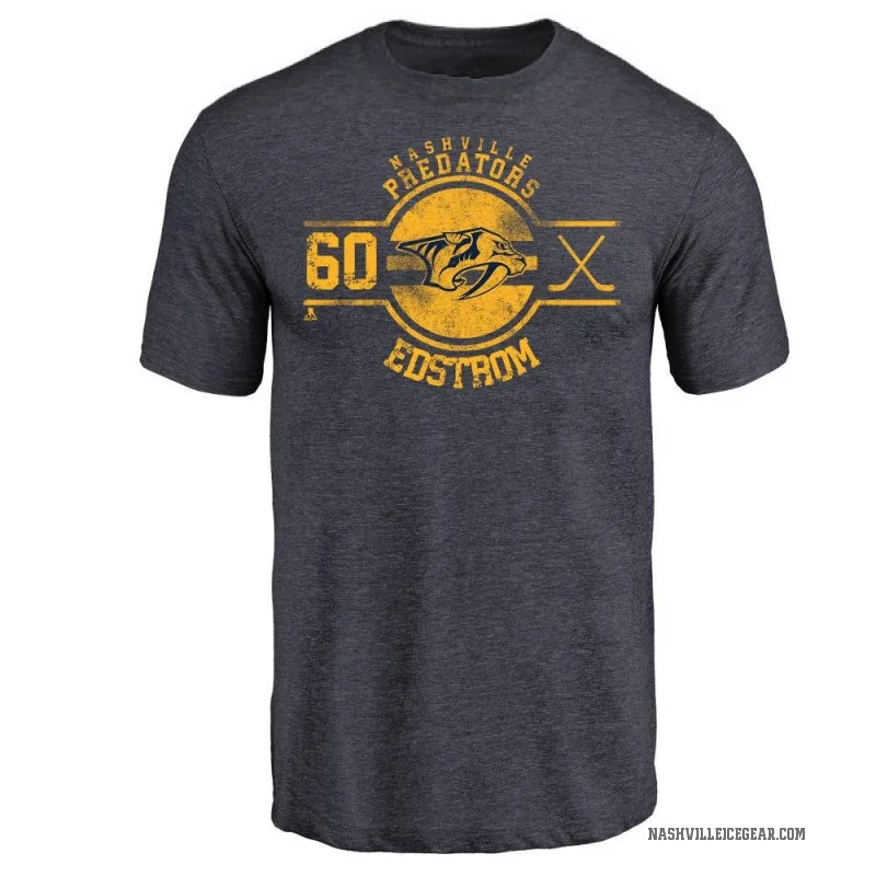 David Edstrom Men's Navy Nashville Predators Insignia T-Shirt -