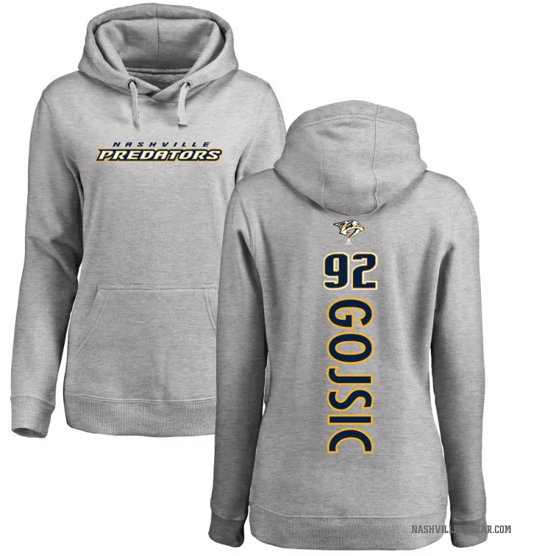 Hiroki Gojsic Women's Nashville Predators Branded Ash Backer Pullover Hoodie