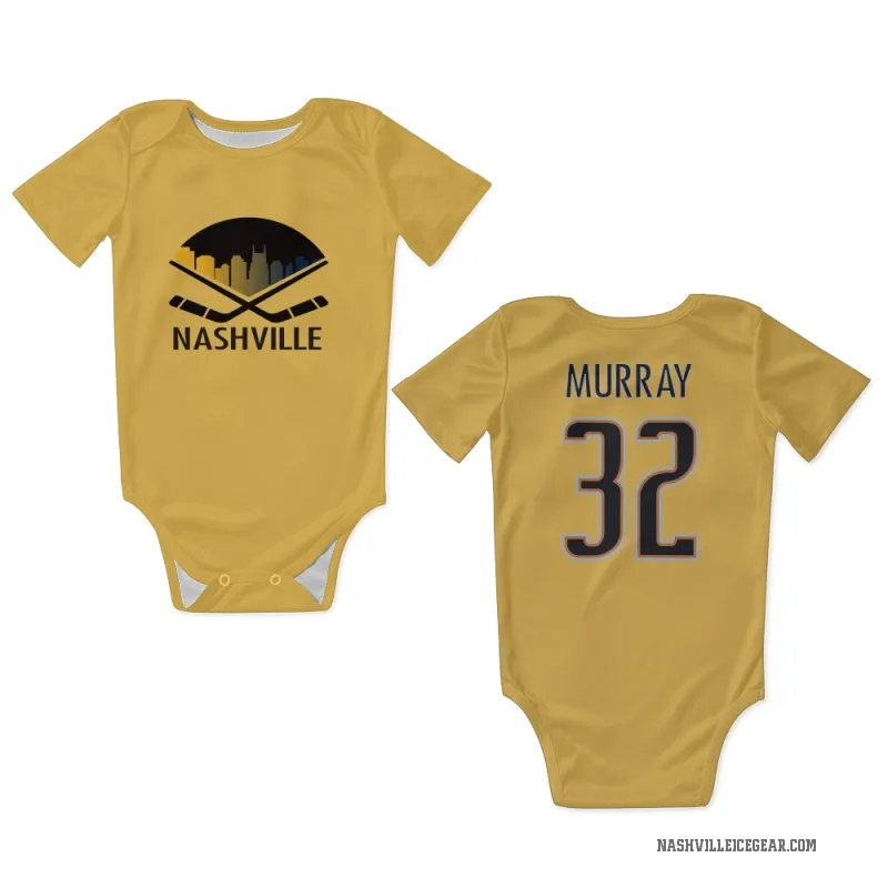 Matt Murray  Gold Nashville Predators  Newborn & Infant Bodysuit