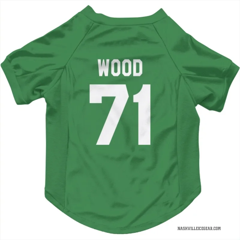 Matthew Wood  Green Nashville Predators  Cat & Dog Pet Jersey